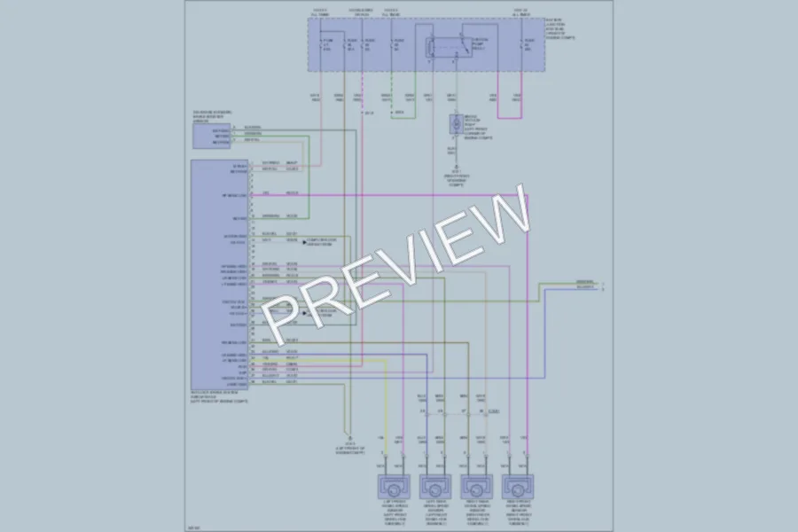 2011 Ford F150 Anti Lock Brakes wiring diagram preview