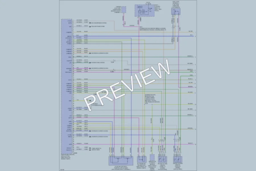 2011 Ford F150 Engine Performance wiring diagram preview