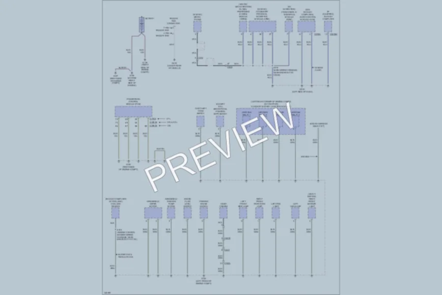 2011 Ford F150 Ground Distribution wiring diagram preview
