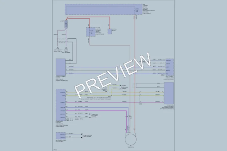 2011 Ford F150 Starting Charging wiring diagram preview