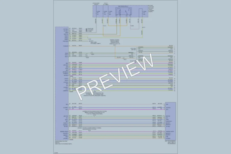 2011 Ford F150 Transmission wiring diagram preview