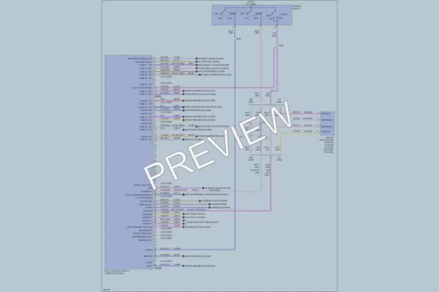 2011 Ford F250 Super Duty Body Control Modules wiring diagram preview