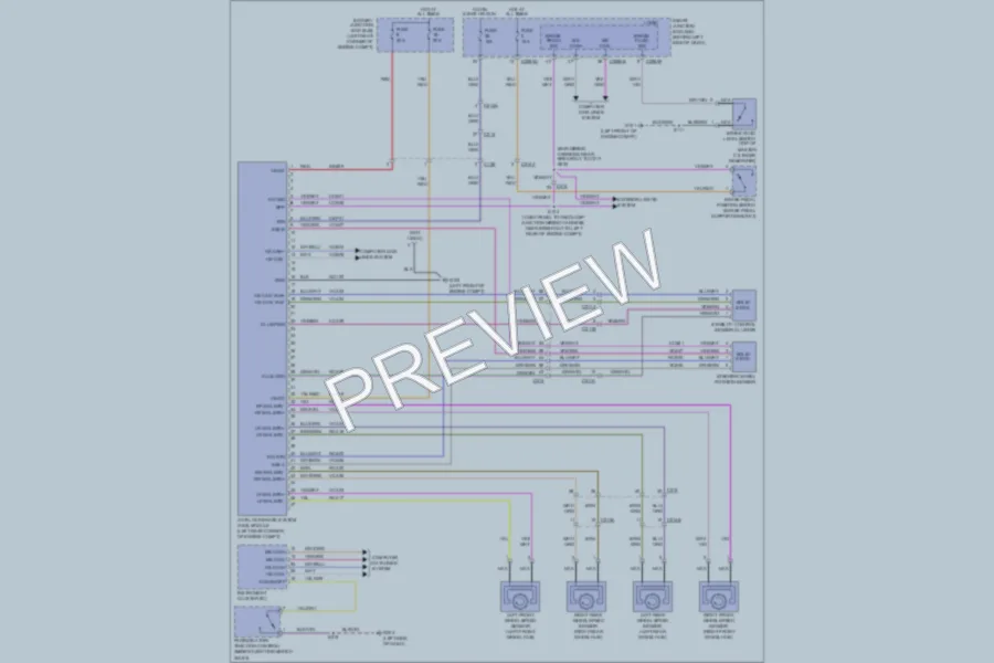 2011 Ford Focus Anti Lock Brakes wiring diagram preview