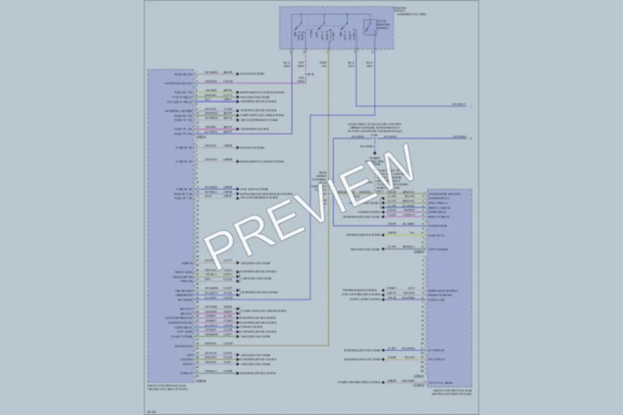 2011 Ford Focus Body Control Modules wiring diagram preview