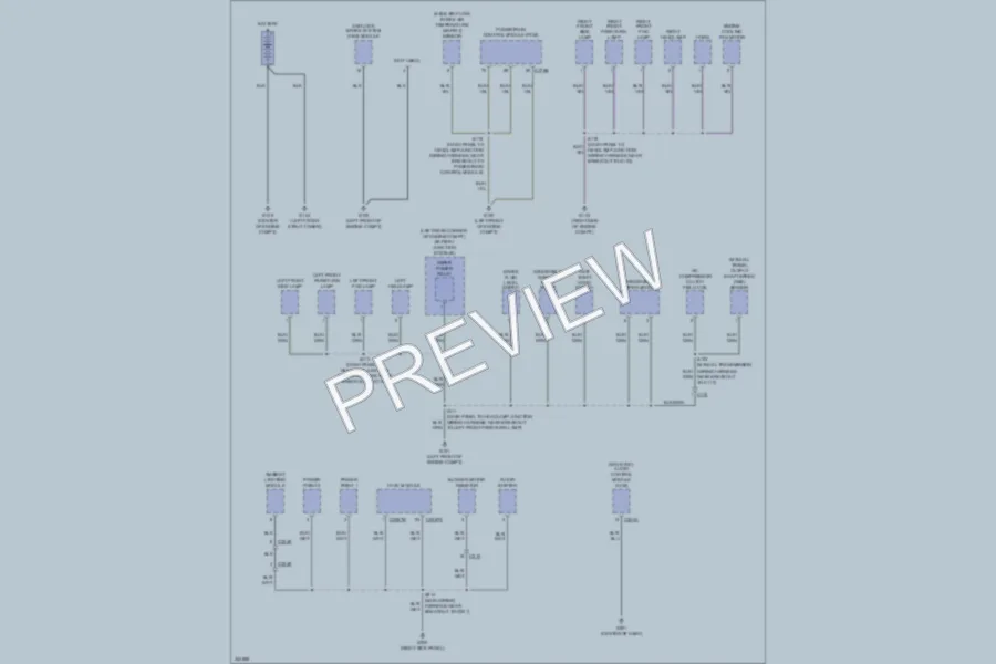 2011 Ford Focus Ground Distribution wiring diagram preview