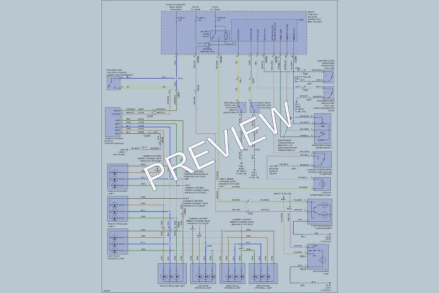 2011 Ford Focus Interior Lights wiring diagram preview