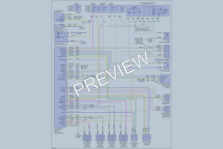 2011 Ford Fusion Anti Lock Brakes wiring diagram preview