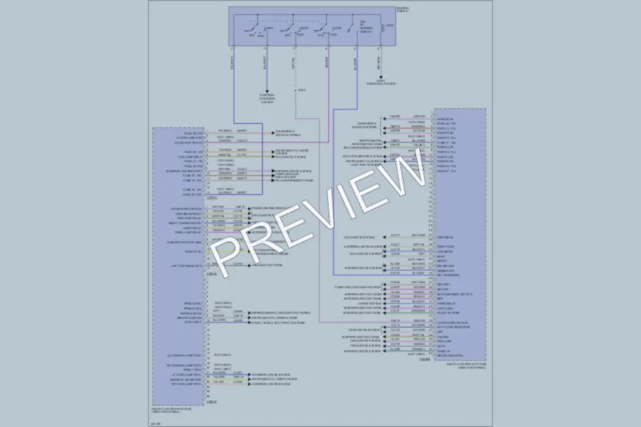 2011 Ford Mustang Body Control Modules wiring diagram preview