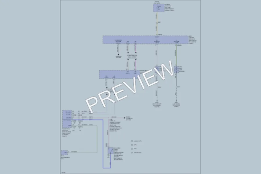 2011 Ford Mustang Exterior Lights wiring diagram preview