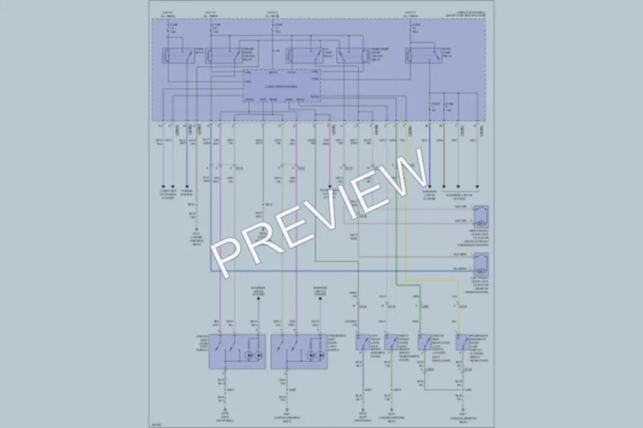 2011 Ford Ranger Anti Theft wiring diagram preview