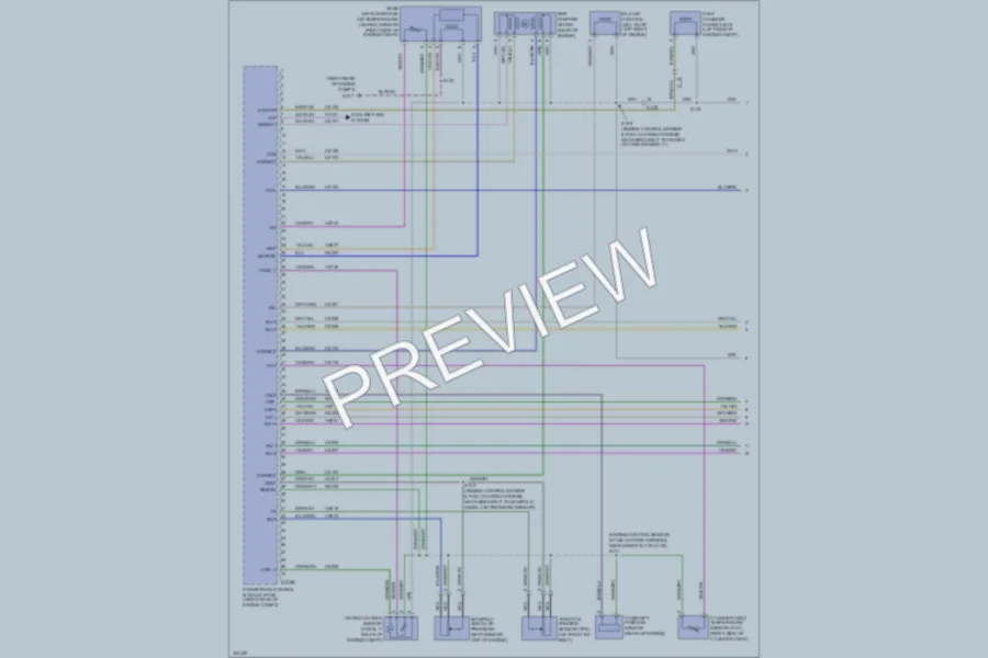 2011 Ford Ranger Engine Performance wiring diagram preview