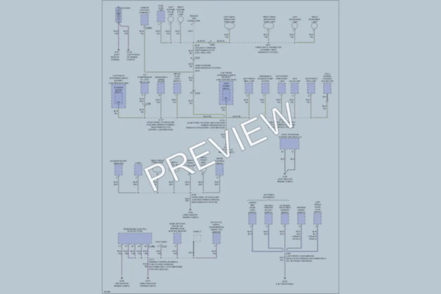 2011 Ford Ranger Ground Distribution wiring diagram preview