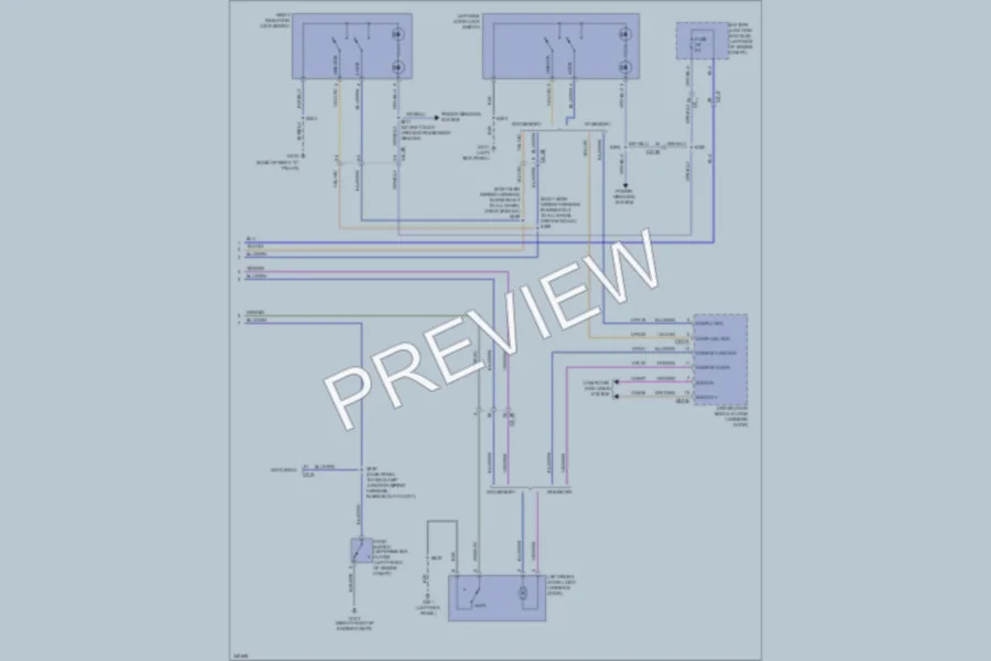 2011 Ford Taurus Anti Theft wiring diagram preview