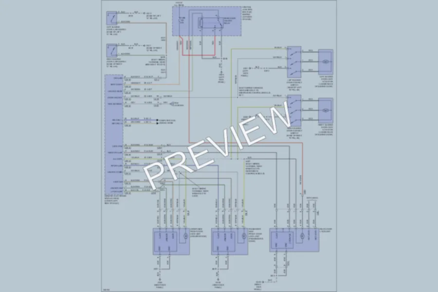 2011 Ford TransitConnect Anti Theft wiring diagram preview
