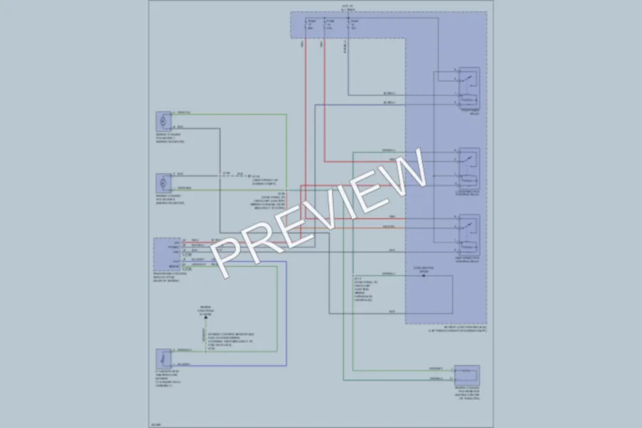 2011 Ford TransitConnect Cooling Fan wiring diagram preview