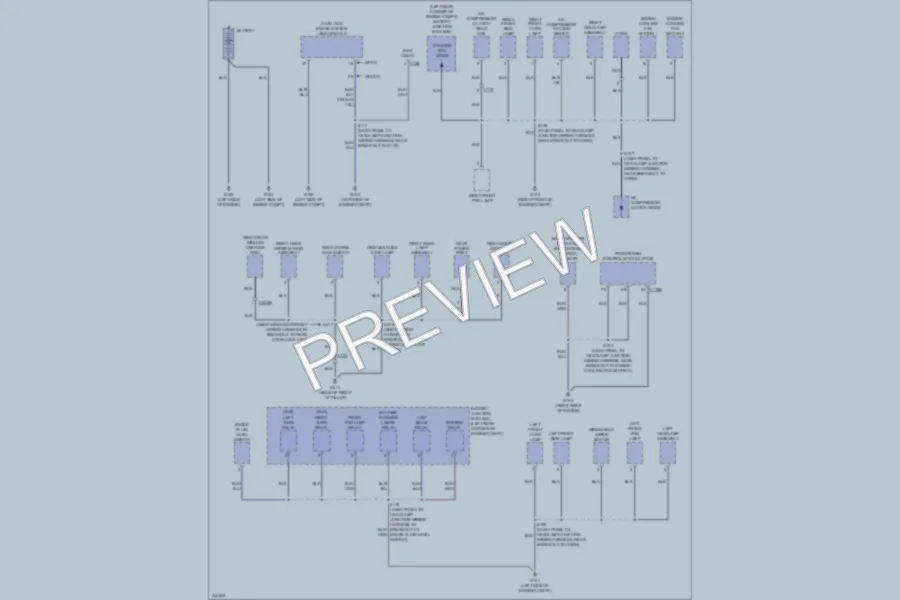 2011 Ford TransitConnect Ground Distribution wiring diagram preview