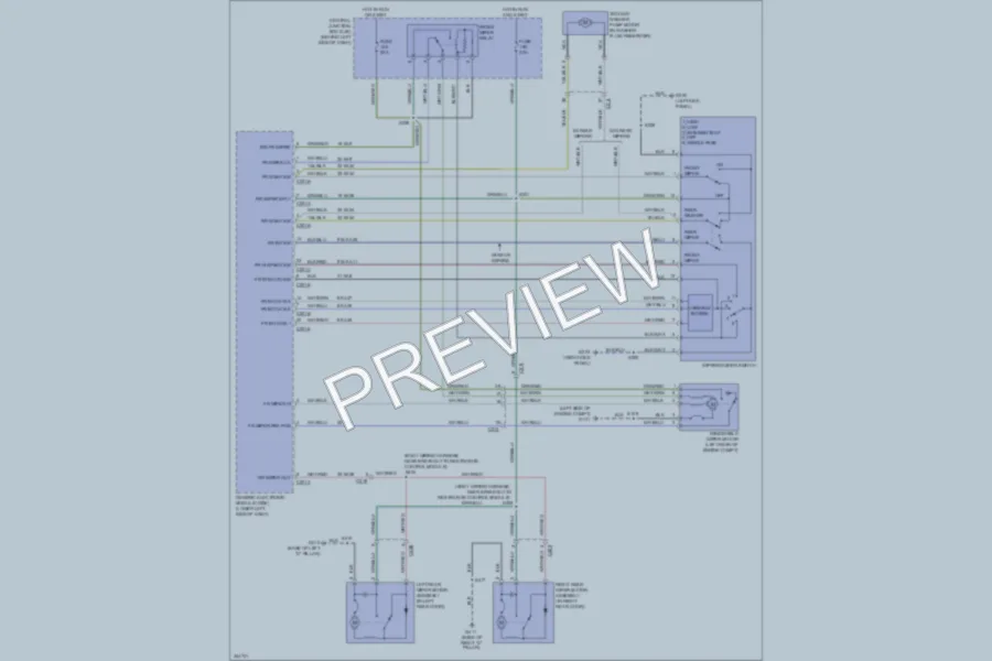 2011 Ford TransitConnect Wiper Washer wiring diagram preview
