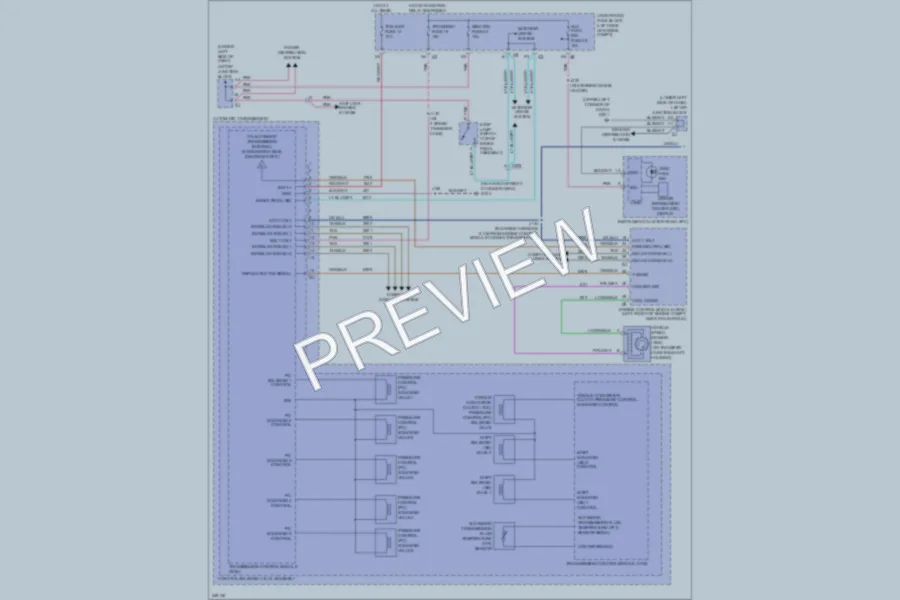 2011 GMC 2500 Hd Transmission wiring diagram preview