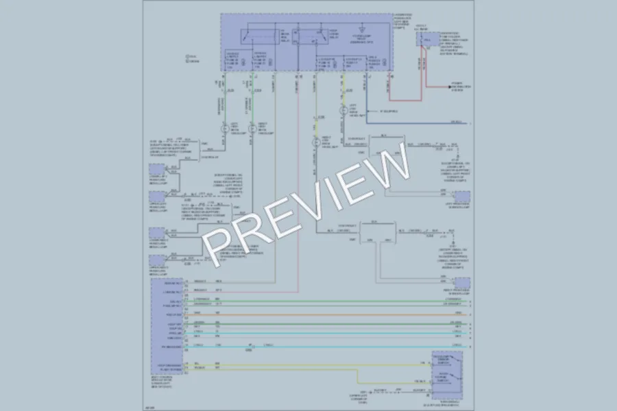 2011 GMC 2500 Hd Headlights wiring diagram preview