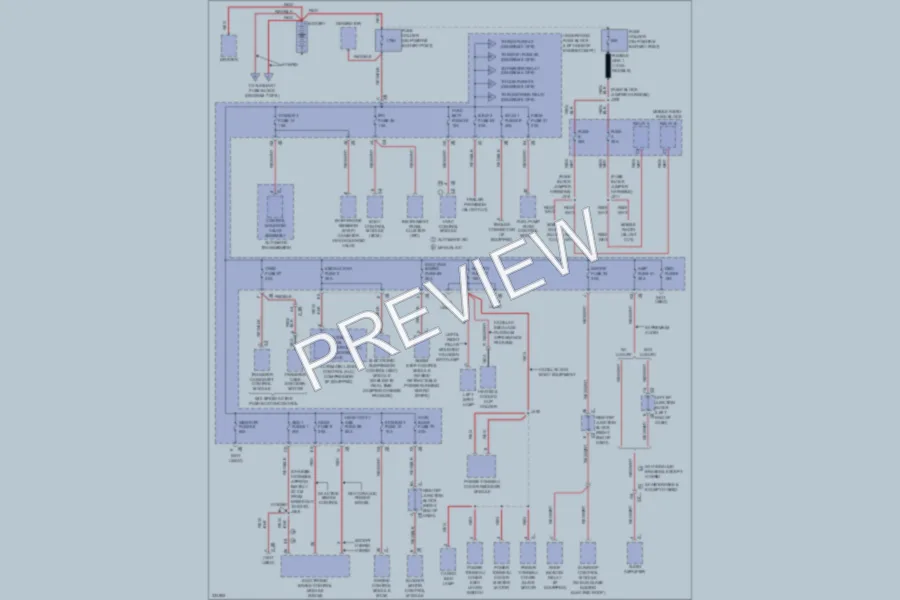 2011 GMC C2500YukonXL Power Distribution wiring diagram preview