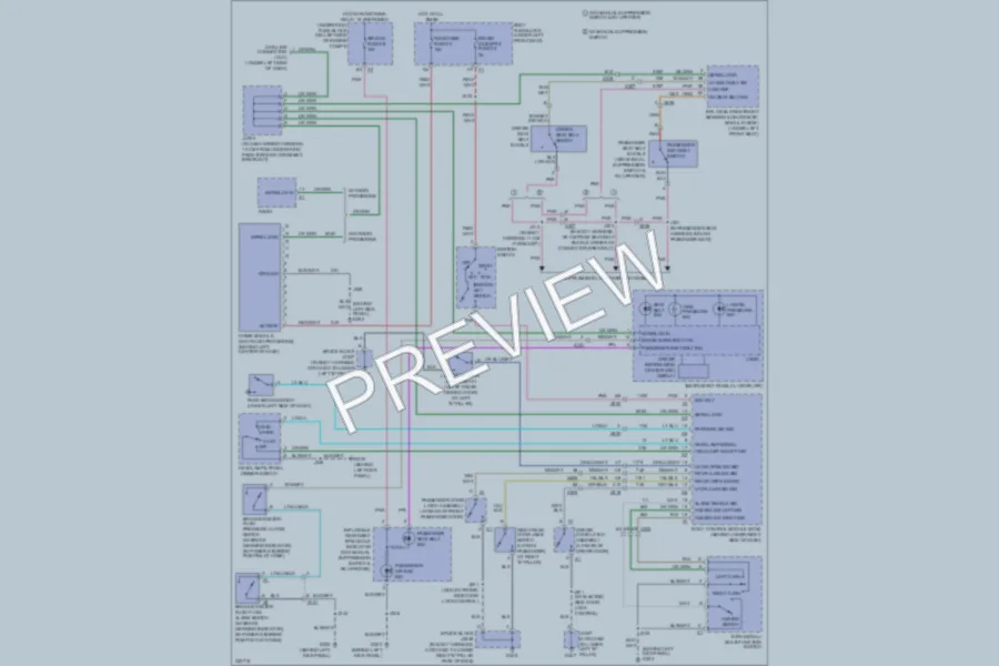 2011 GMC G2500 Warning Systems wiring diagram preview