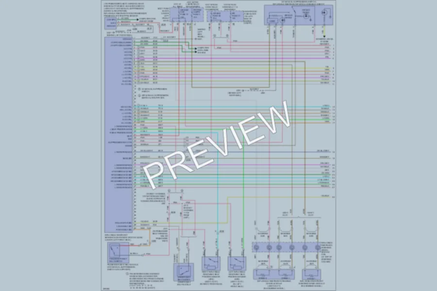 2011 GMC G2500 Supplemental Restraints wiring diagram preview