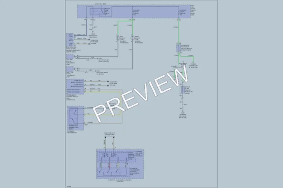 2011 GMC G3500 Exterior Lights wiring diagram preview