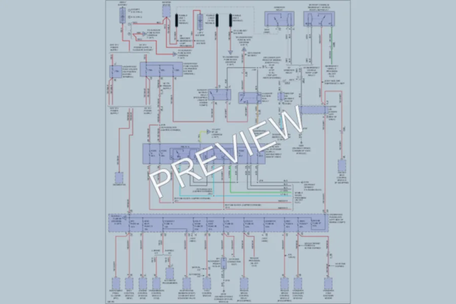 2011 GMC 1500 Power Distribution wiring diagram preview