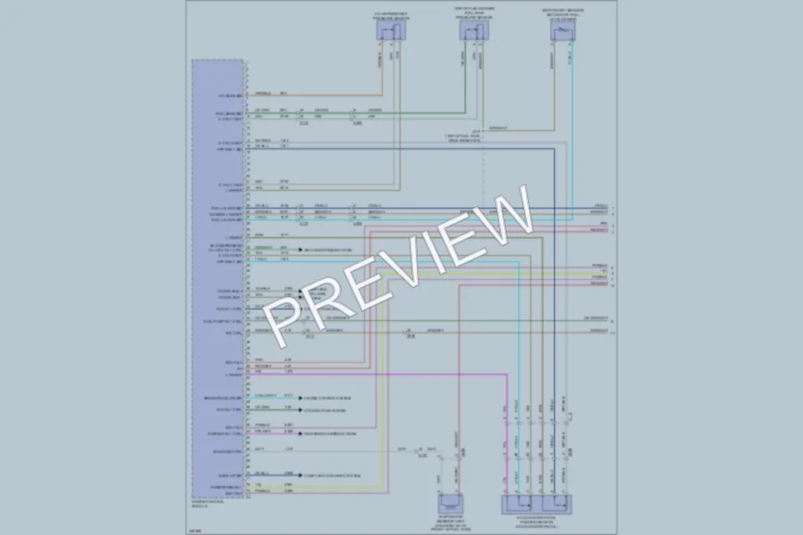 2011 GMC Terrain Engine Performance wiring diagram preview