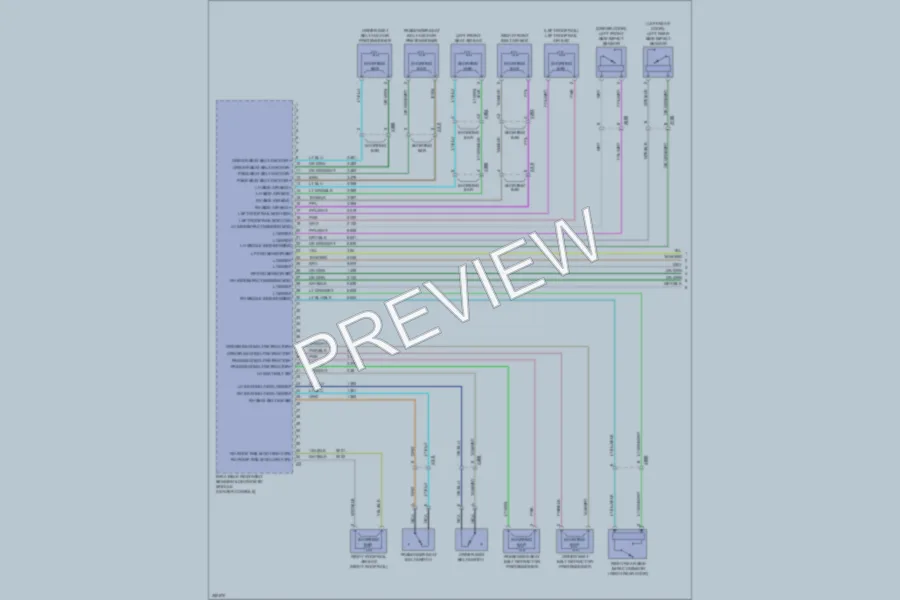2011 GMC Terrain Supplemental Restraints wiring diagram preview