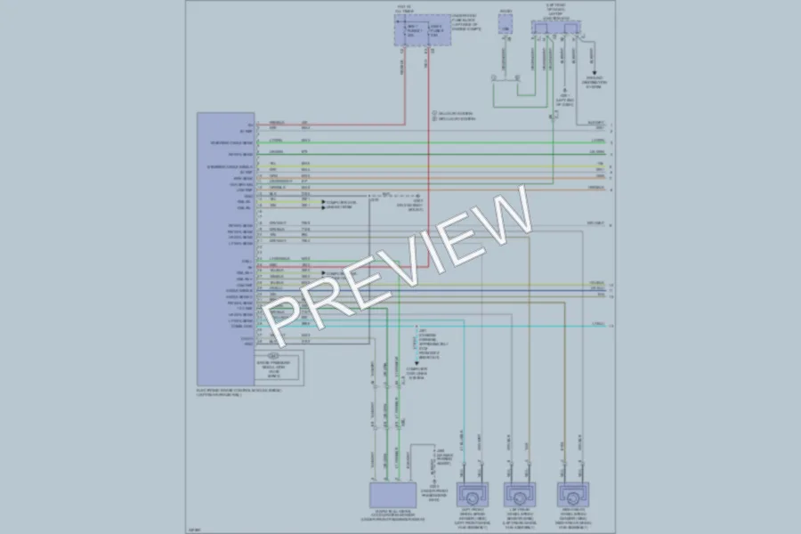 2011 GMC YukonXLDenali Anti Lock Brakes wiring diagram preview