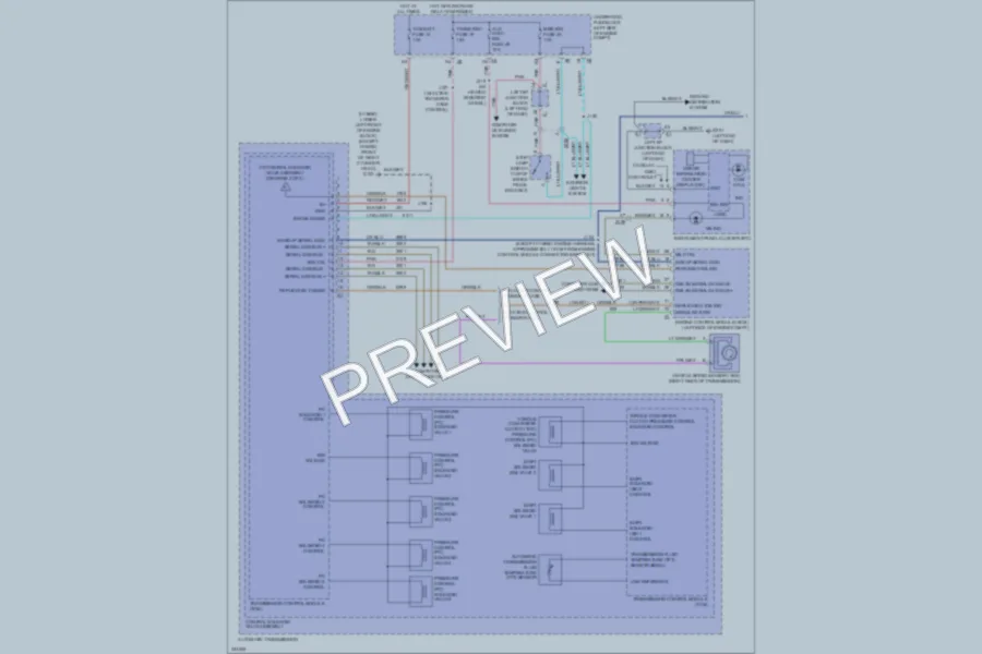2011 GMC YukonXLDenali Transmission wiring diagram preview