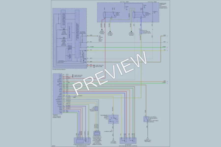 2011 Honda Accord Cruise Control wiring diagram preview