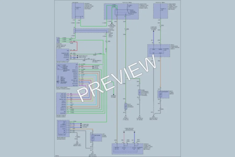 2011 Honda Accord Defoggers wiring diagram preview