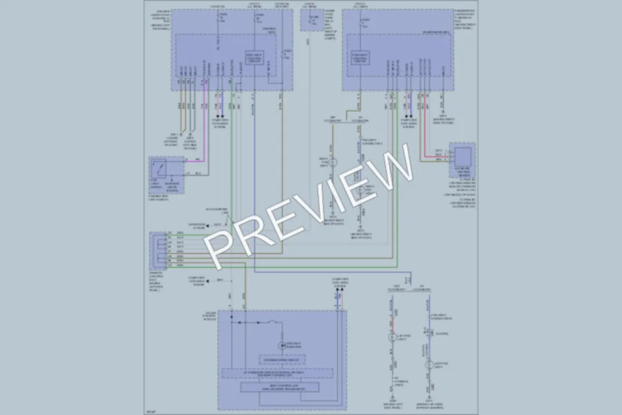 2011 Honda Accord Headlights wiring diagram preview