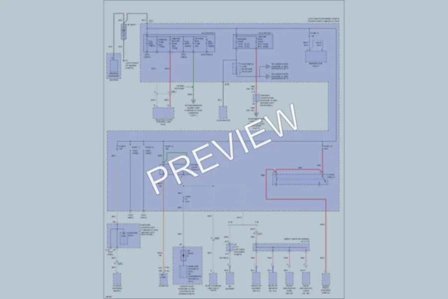 2011 Honda Accord Power Distribution wiring diagram preview