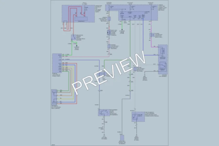 2011 Honda Accord Shift Interlock wiring diagram preview
