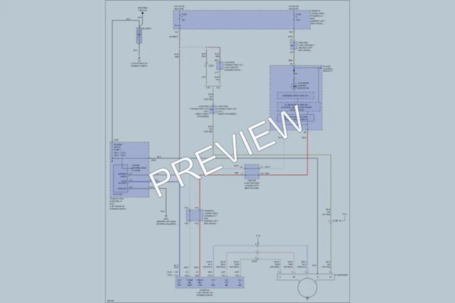 2011 Honda Accord Starting Charging wiring diagram preview