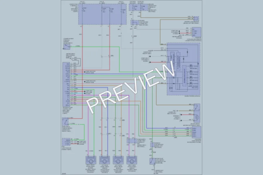 2011 Honda AccordCrosstour Anti Lock Brakes wiring diagram preview