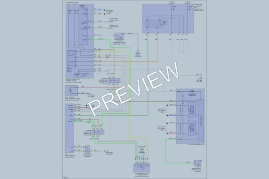 2011 Honda AccordCrosstour Anti Theft wiring diagram preview