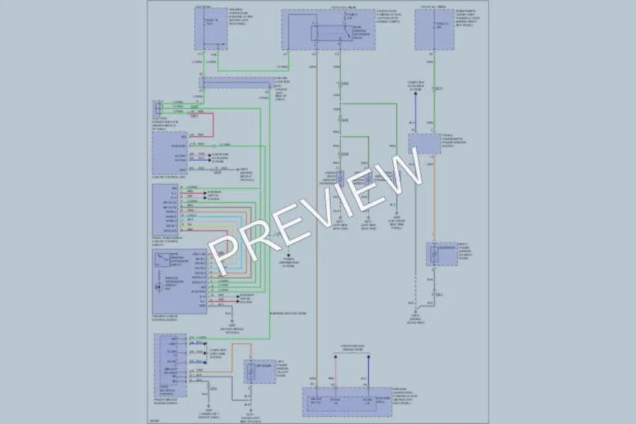 2011 Honda AccordCrosstour Defoggers wiring diagram preview