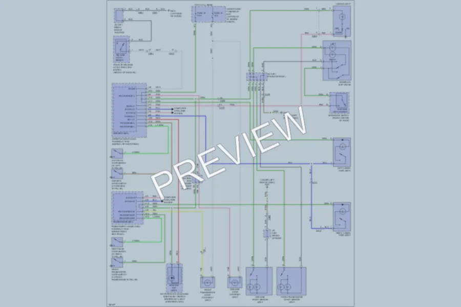 2011 Honda AccordCrosstour Interior Lights wiring diagram preview