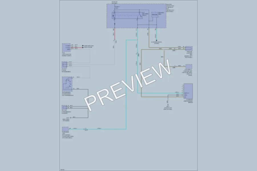 2011 Honda AccordCrosstour Power Mirrors wiring diagram preview