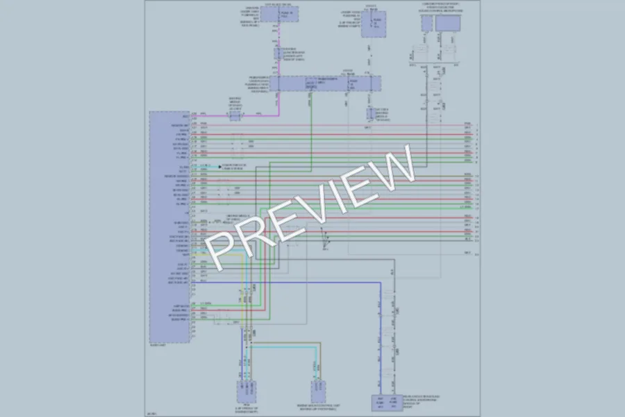 2011 Honda AccordCrosstour Radio wiring diagram preview