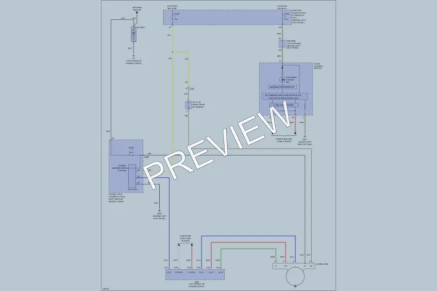 2011 Honda AccordCrosstour Starting Charging wiring diagram preview