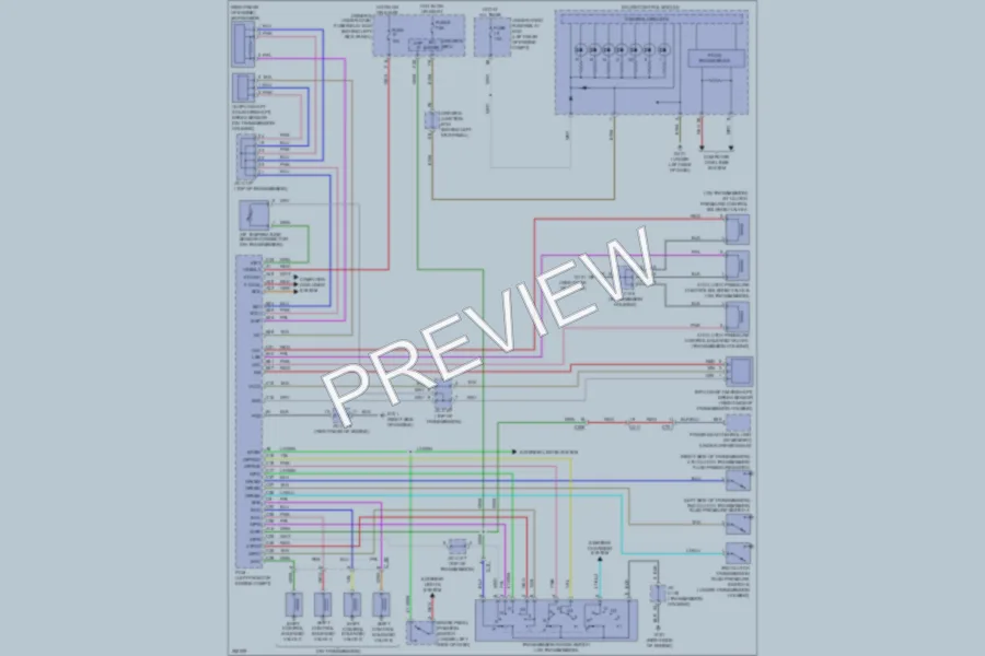 2011 Honda AccordCrosstour Transmission wiring diagram preview