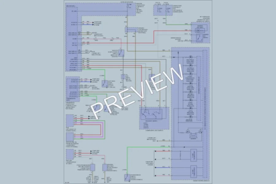 2011 Honda AccordCrosstour Warning Systems wiring diagram preview