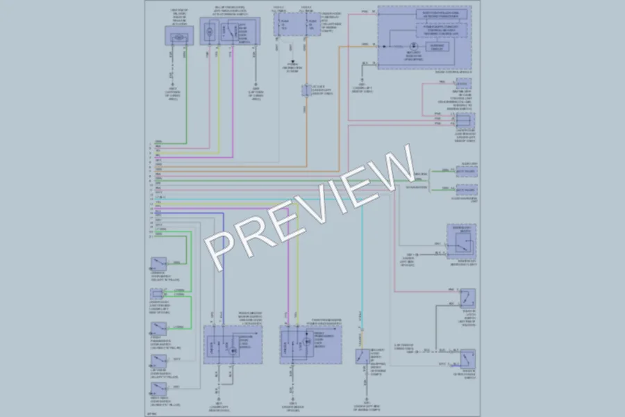 2011 Honda CRV Anti Theft wiring diagram preview