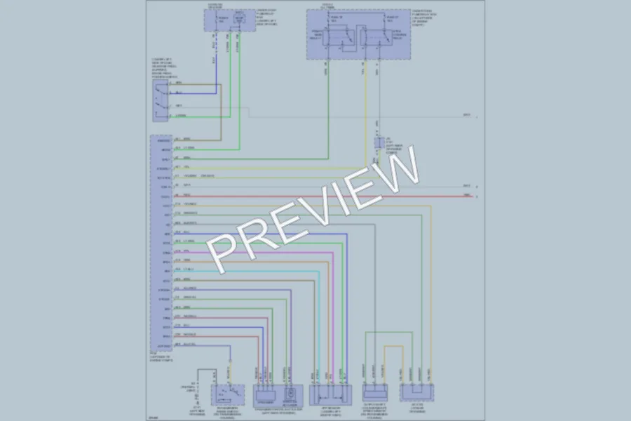 2011 Honda CRV Cruise Control wiring diagram preview