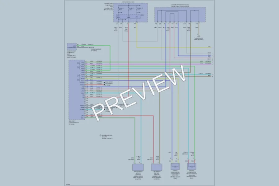 2011 Honda CRV Supplemental Restraints wiring diagram preview